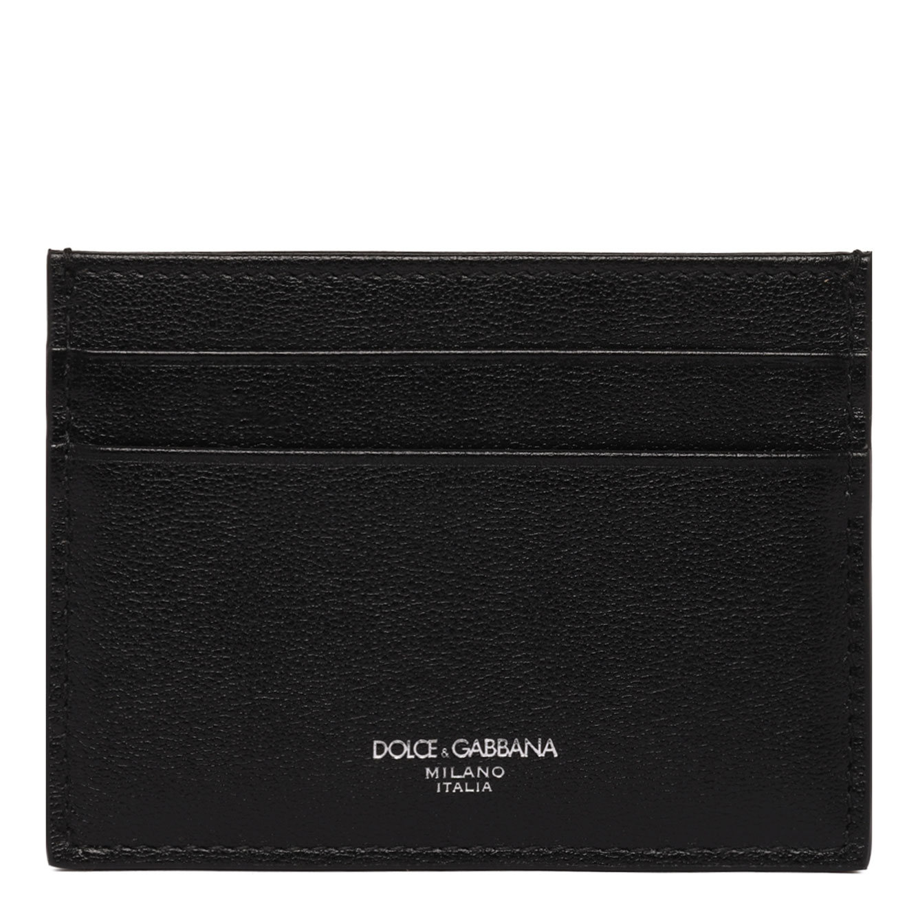 블랙 로고 프린트 CARDHOLDER